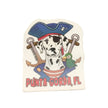 Dalmation Pirate Punta Gorda, Florida Sticker Vinyl Decal