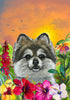 Large Flag- Pomeranian (Tropical) – Salty Paws