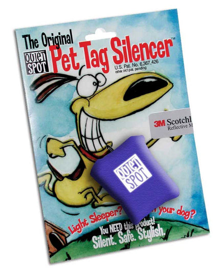 Pet Tag Silencer - Blue