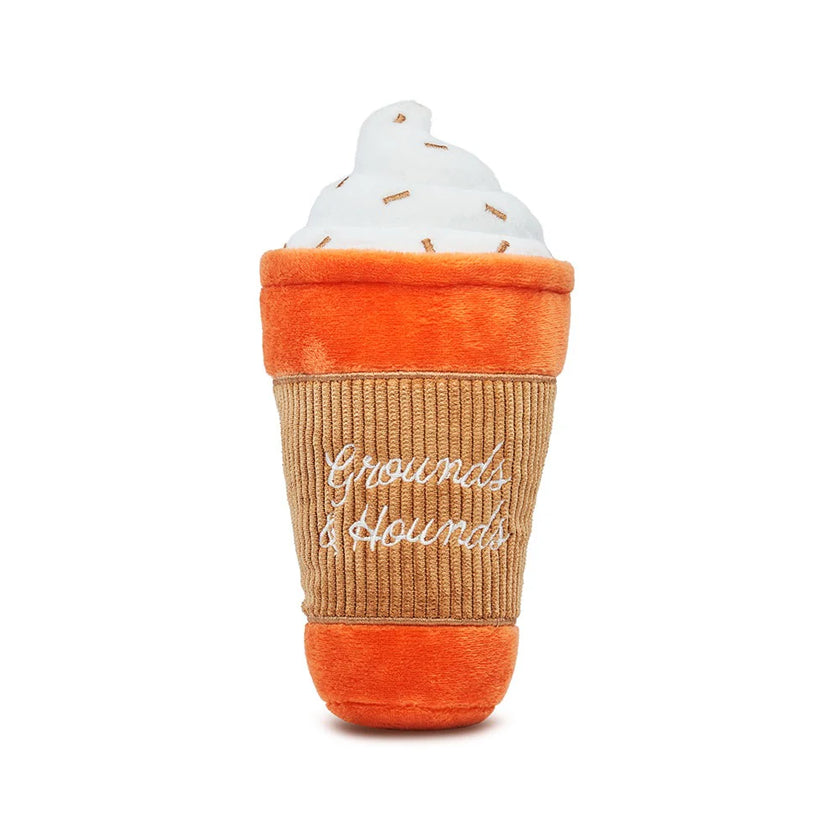 Pumpkin Spice Latte Dog Toy