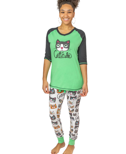 Women's Pajama Pants - Cattitude