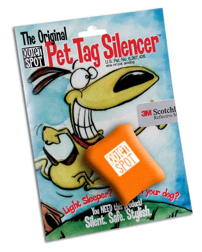 Pet Tag Silencer - Orange