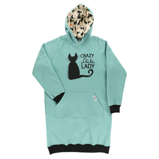 Crazy Cat Lady Sleep Hoodie