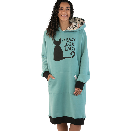 Crazy Cat Lady Sleep Hoodie