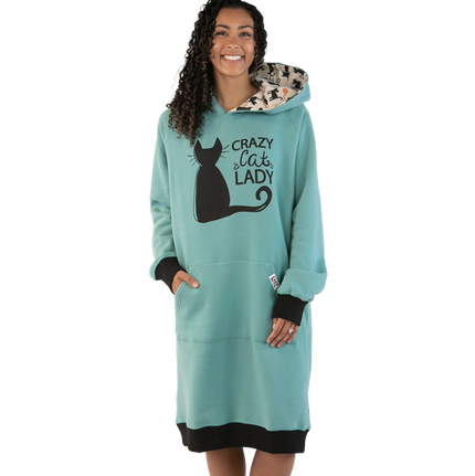 Crazy Cat Lady Sleep Hoodie