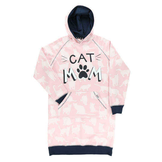 Cat Mom Sleep Hoodie