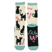 Cat Nap Crew Sock