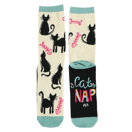 Cat Nap Crew Sock