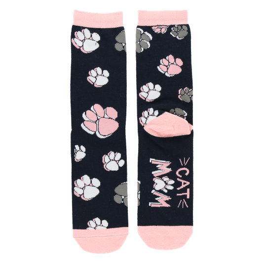 Cat Mom Crew Sock