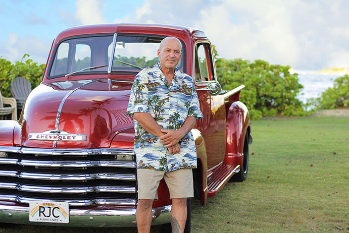 Slate Hawaiian Aloha Men's Shirt