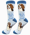 Socks-Life is Better with Dog Colored- Assorted