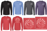 Salty Paws Long Sleeve Tee- Assorted Colors