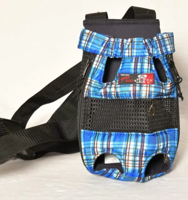Pooch Pack Front Dog Pet Carrier-Hibiscus Print