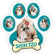 Shih tzu Paw Trunk Car Magnet
