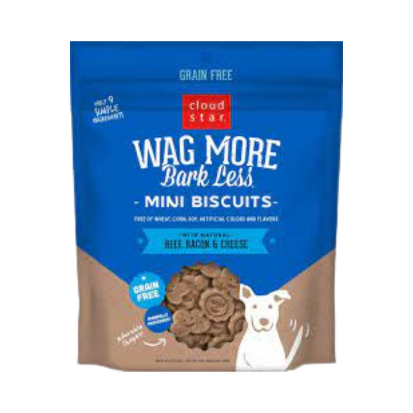 Cloud Star Wag More Bark Less Grain Free Mini Biscuits 7 oz