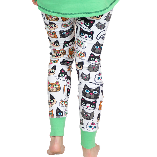 Cattitude Womens Legging Fit Pajama Pant