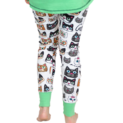 Cattitude Womens Legging Fit Pajama Pant