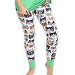 Cattitude Womens Legging Fit Pajama Pant