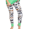 Cattitude Womens Legging Fit Pajama Pant