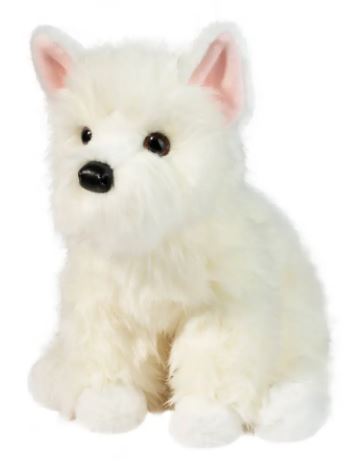 Westie Plush Dog Stuffed Animal 