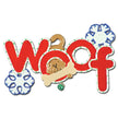 Woof Christmas Ornament Punta Gorda FL