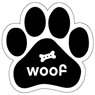 Woof Paw Car Trunk Magnet