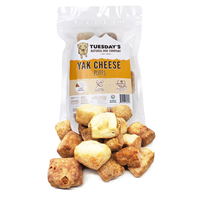 Yak Cheese Puffs Dog Treat 4 oz