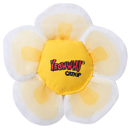 Yeowww! Catnip Daisy's Flower Tops - White