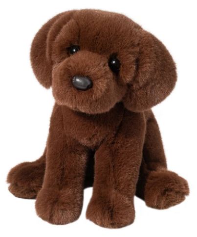 Chocolate Lab Plush Dog Stuffed Animal 