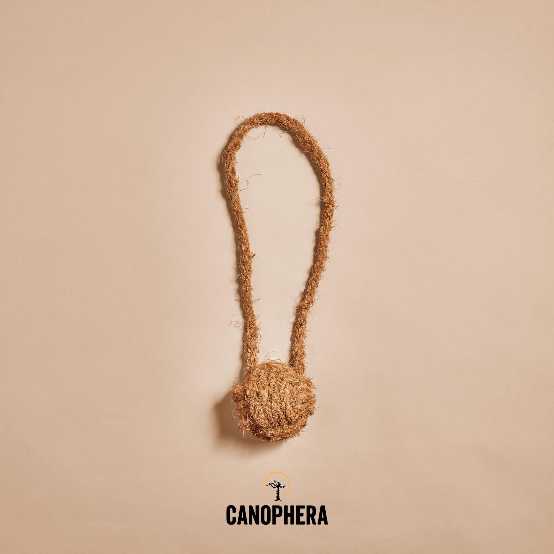 Cat Toy Made Of Coconut Rope CocoBall Toy