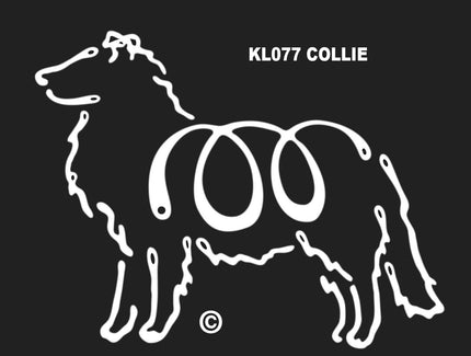 Collie K-line Window Tattoo