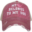 My Heart Belongs To My Dog Trucker Hat
