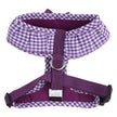 Checkered Ruffle Dog Harness Over-the-Head Vivien