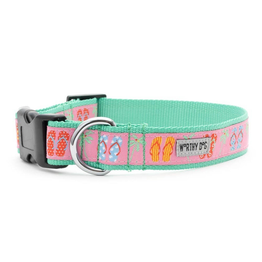 Flip Flops Dog Collar