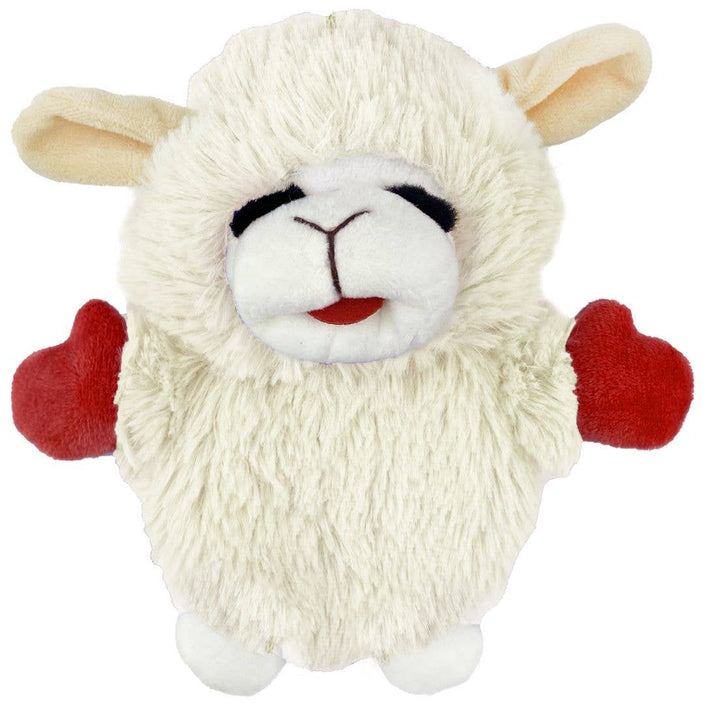 Multipet Lamb Chop Crinkle Dog Toy 6 in