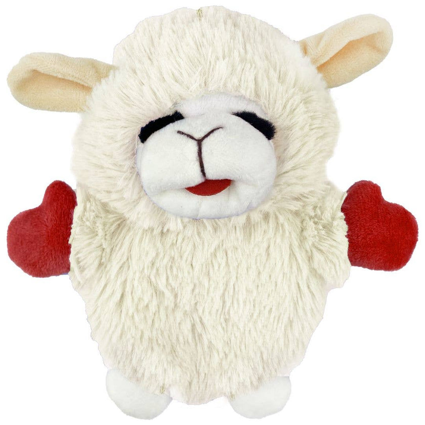 Multipet Lamb Chop Crinkle Dog Toy 6 in