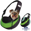 Pet Carrier Expandable Sling For Small Dogs And Cats Black