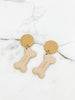 'Dog Mom' Treat Dangle Earrings