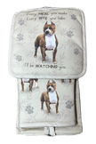 Pit Bull, oven mitt set