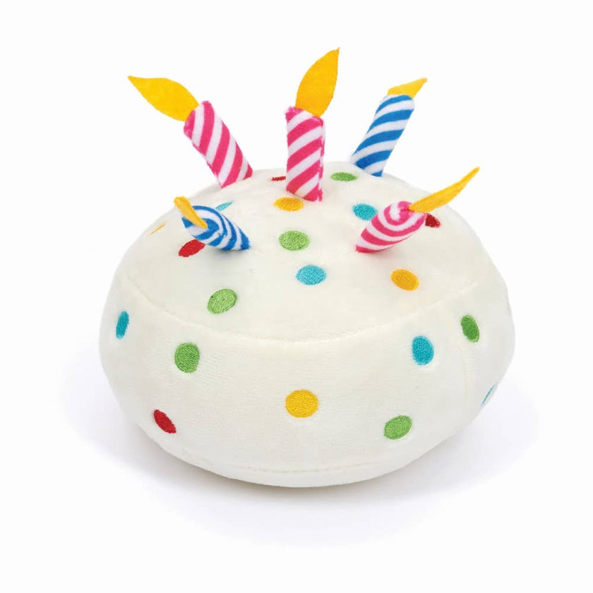 Jax & Bones Birthday Cake Plush Dog Toy 6