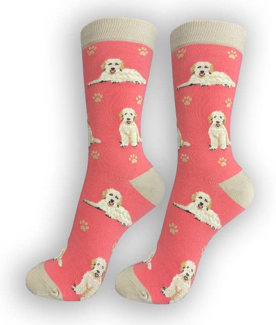 Goldendoodle Dog Socks Unisex