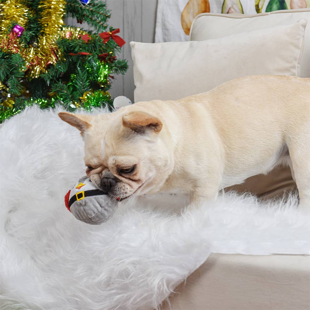 Dog Toy Penguin Ball Happy Woofmas Christmas Toy