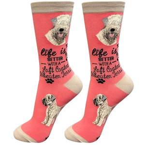 Wheaten Terrier Dog Socks Unisex