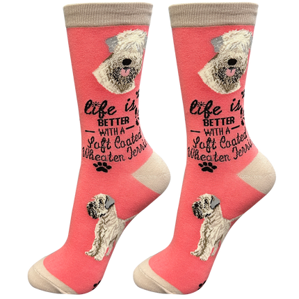 Wheaten Terrier Dog Socks Unisex