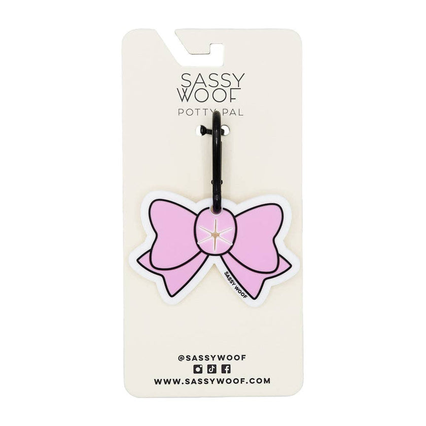 Potty Pal Pink Bow With Clasp