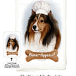 Sheltie Tri Flour Sack Kitchen Towel