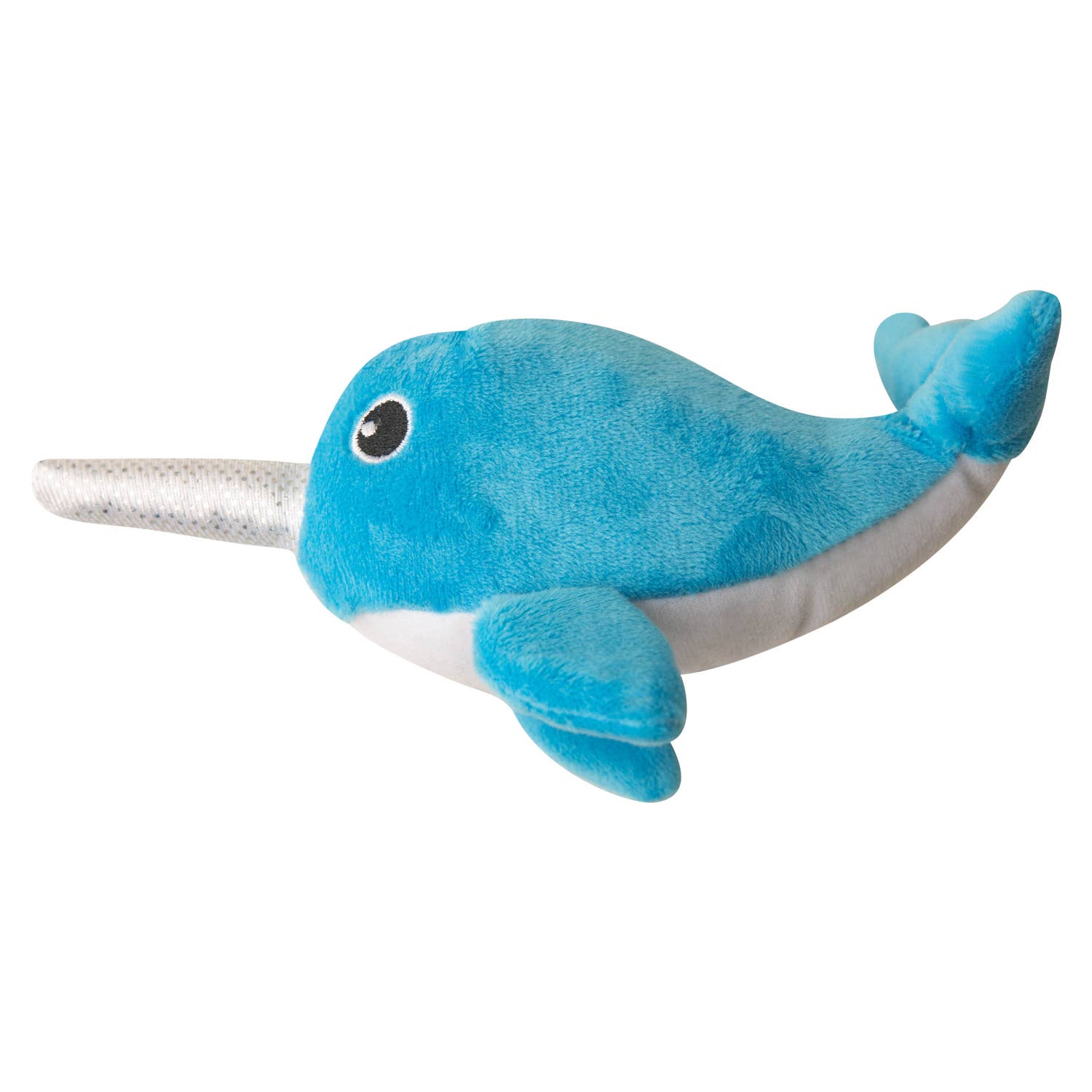 SnugArooz Baby Nikki the Narwhal Plush Dog Toy 5
