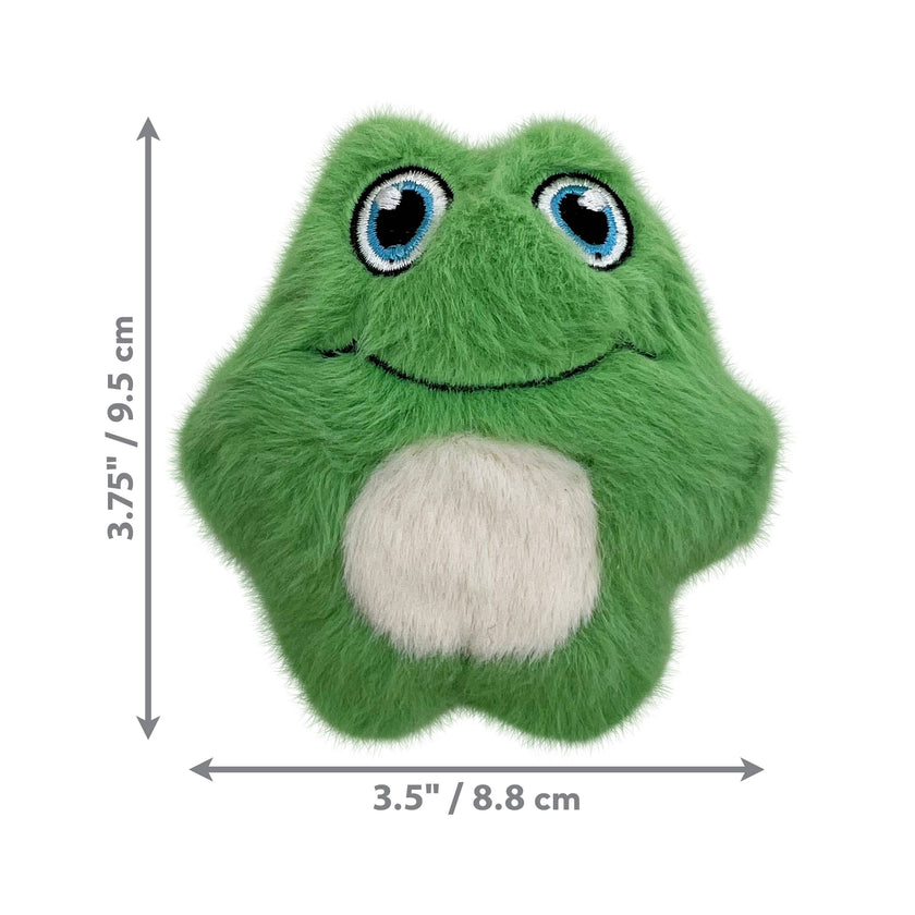 Dog Toy Frog KONG® Snuzzles Mini Frog Dog Plush Toy XS