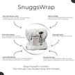 Australian Shepherd Snugg Wraps with Hoodie – Ultra Soft Sherpa Fleece Wrap for Pet Lovers