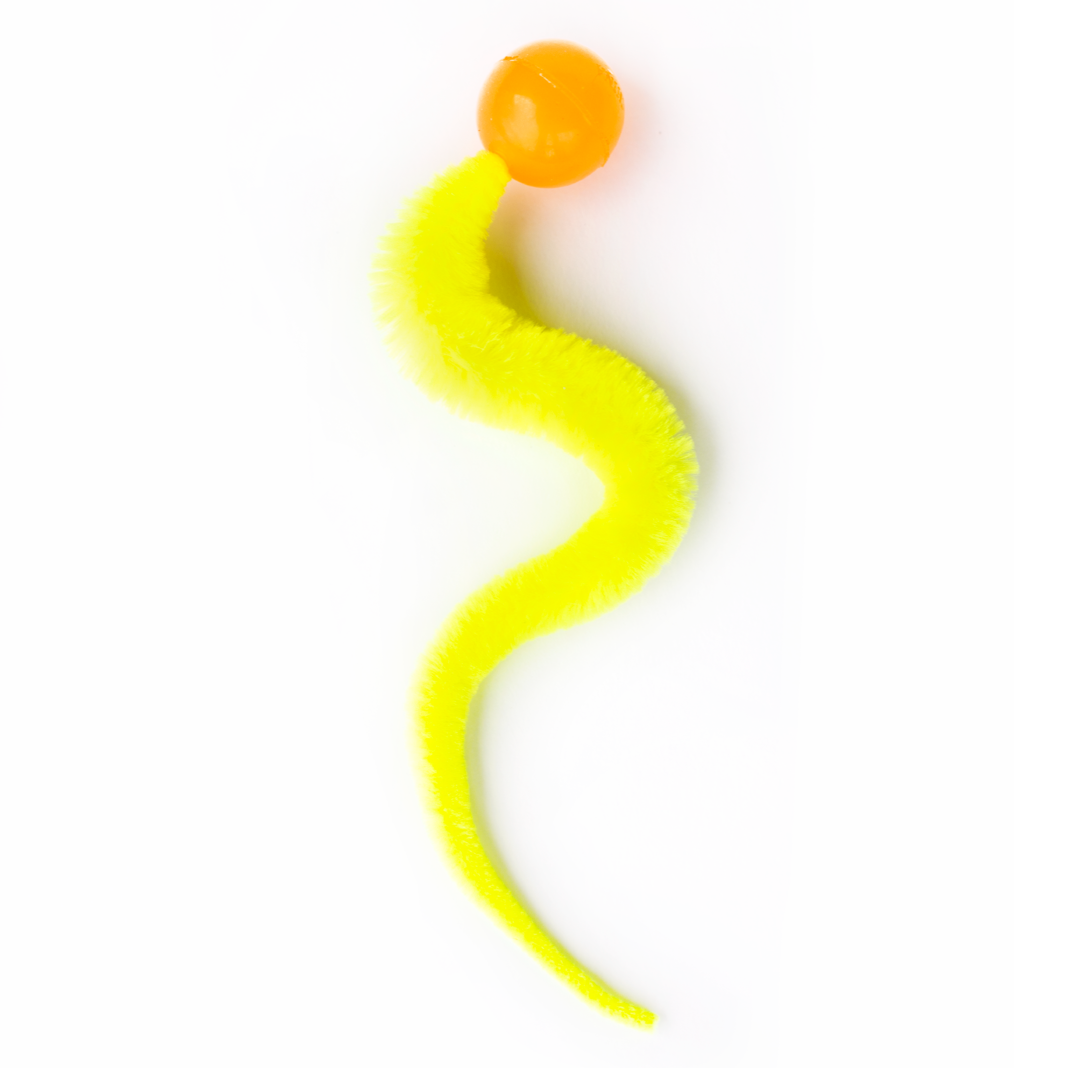 Wiggly Glow Glow in the Dark Cat Toy Bouncy Ball